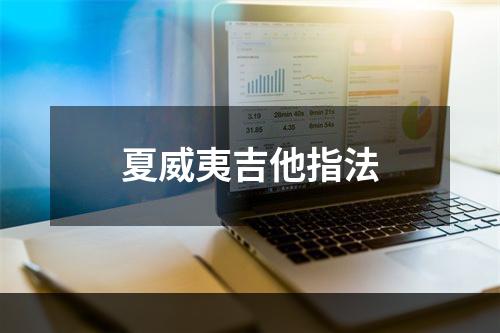 夏威夷吉他指法