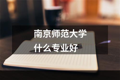 南京师范大学什么专业好