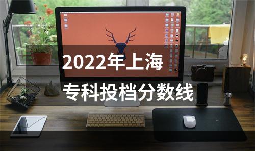 2022年上海专科投档分数线