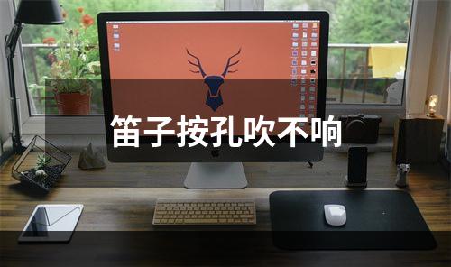 笛子按孔吹不响