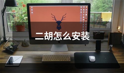 二胡怎么安装