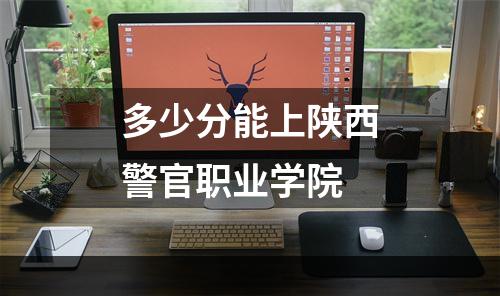多少分能上陕西警官职业学院