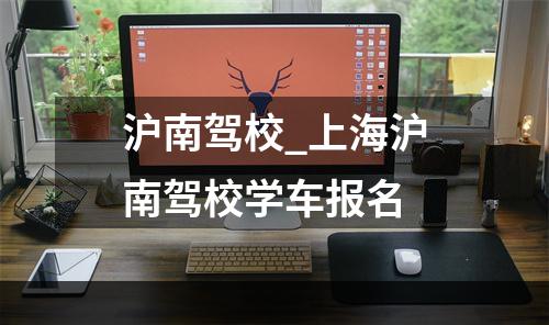 沪南驾校_上海沪南驾校学车报名