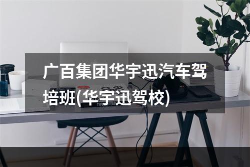 广百集团华宇迅汽车驾培班(华宇迅驾校)