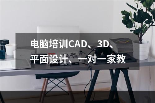 电脑培训CAD、3D、平面设计、一对一家教