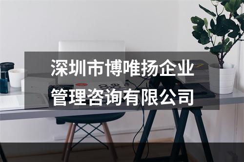 深圳市博唯扬企业管理咨询有限公司