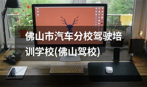 佛山市汽车分校驾驶培训学校(佛山驾校)