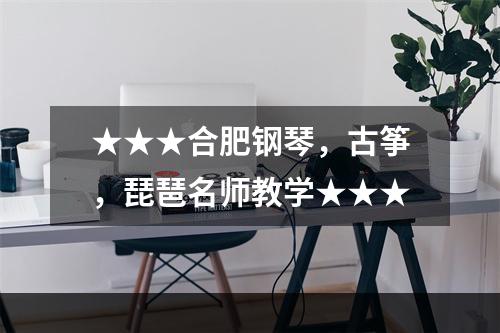 ★★★合肥钢琴，古筝，琵琶名师教学★★★