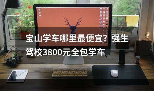 宝山学车哪里最便宜？强生驾校3800元全包学车
