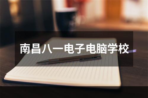 南昌八一电子电脑学校