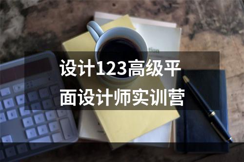 设计123高级平面设计师实训营