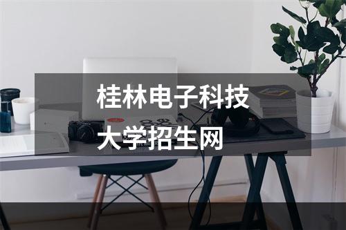 桂林电子科技大学招生网