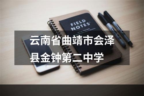 云南省曲靖市会泽县金钟第二中学