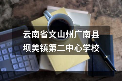 云南省文山州广南县坝美镇第二中心学校