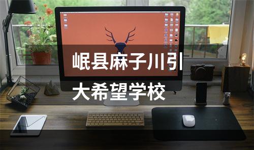 岷县麻子川引大希望学校