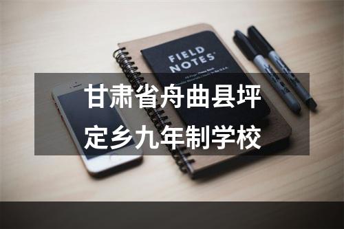 甘肃省舟曲县坪定乡九年制学校