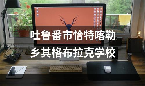 吐鲁番市恰特喀勒乡其格布拉克学校
