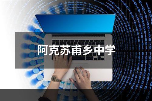阿克苏甫乡中学