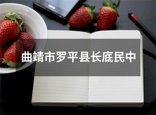 曲靖市罗平县长底民中