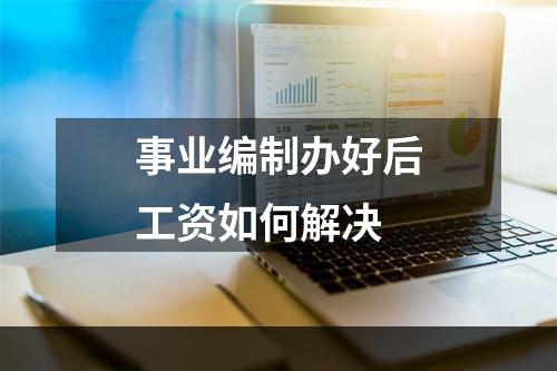 事业编制办好后工资如何解决