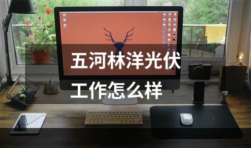 五河林洋光伏工作怎么样