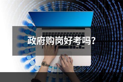 政府购岗好考吗？