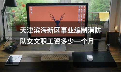 天津滨海新区事业编制消防队女文职工资多少一个月
