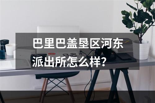 巴里巴盖垦区河东派出所怎么样？