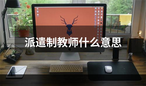 派遣制教师什么意思