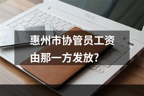 惠州市协管员工资由那一方发放?