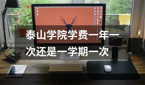 泰山学院学费一年一次还是一学期一次