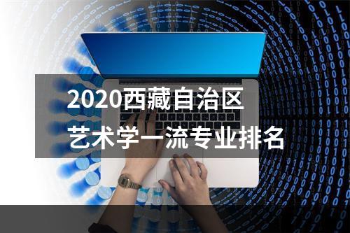 2020西藏自治区艺术学一流专业排名