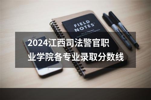 2024江西司法警官职业学院各专业录取分数线