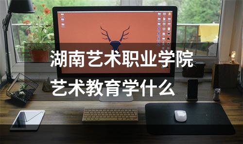 湖南艺术职业学院艺术教育学什么