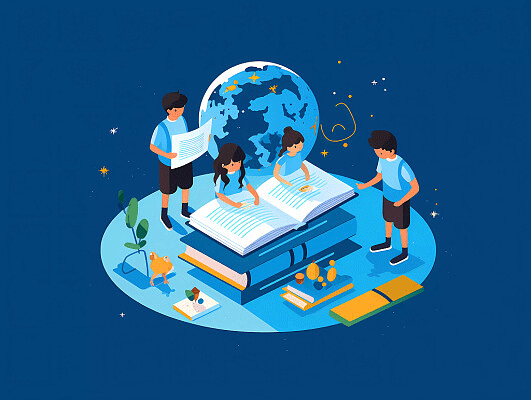 插画留学院校英国哪个好